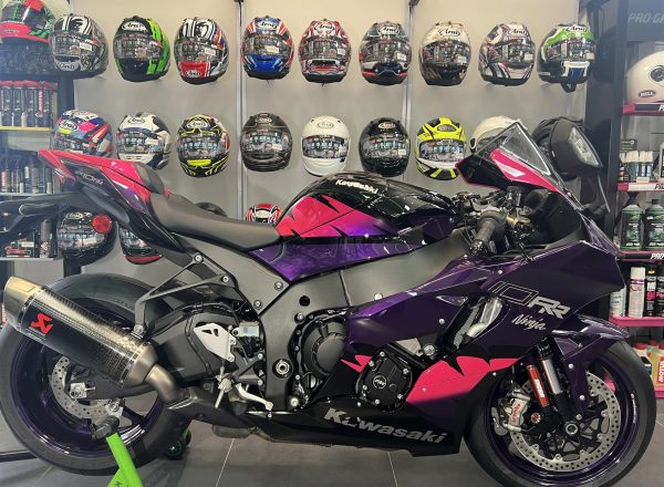 2026 KAWASAKI ZX4RR PERFORMANCE IN METALLIC MATTE GRAPHENSTEEL