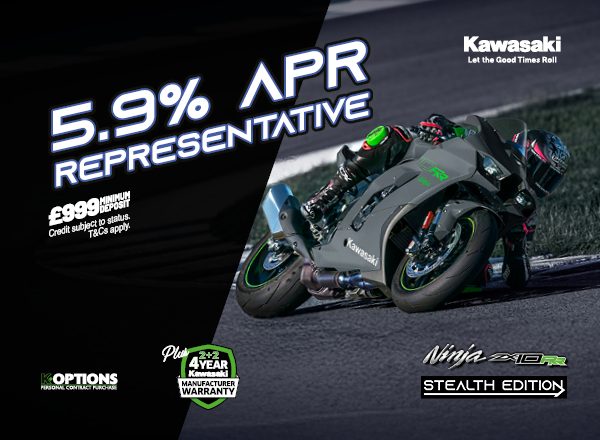Ninja ZX-10RR Stealth Edition now available!