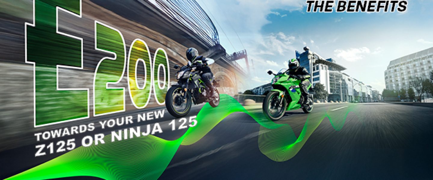 Kawasaki launches £200 new rider promotion