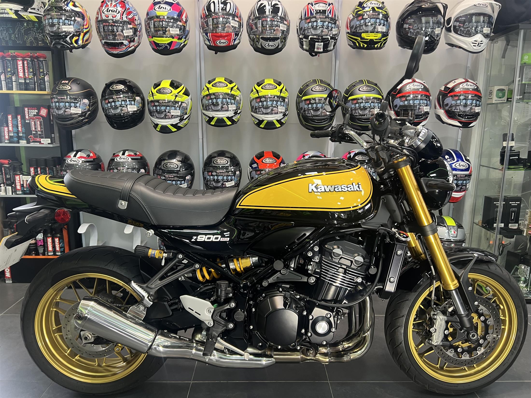 2024 KAWASAKI Z900RS SE YELLOW BALL AND GRAB BAR