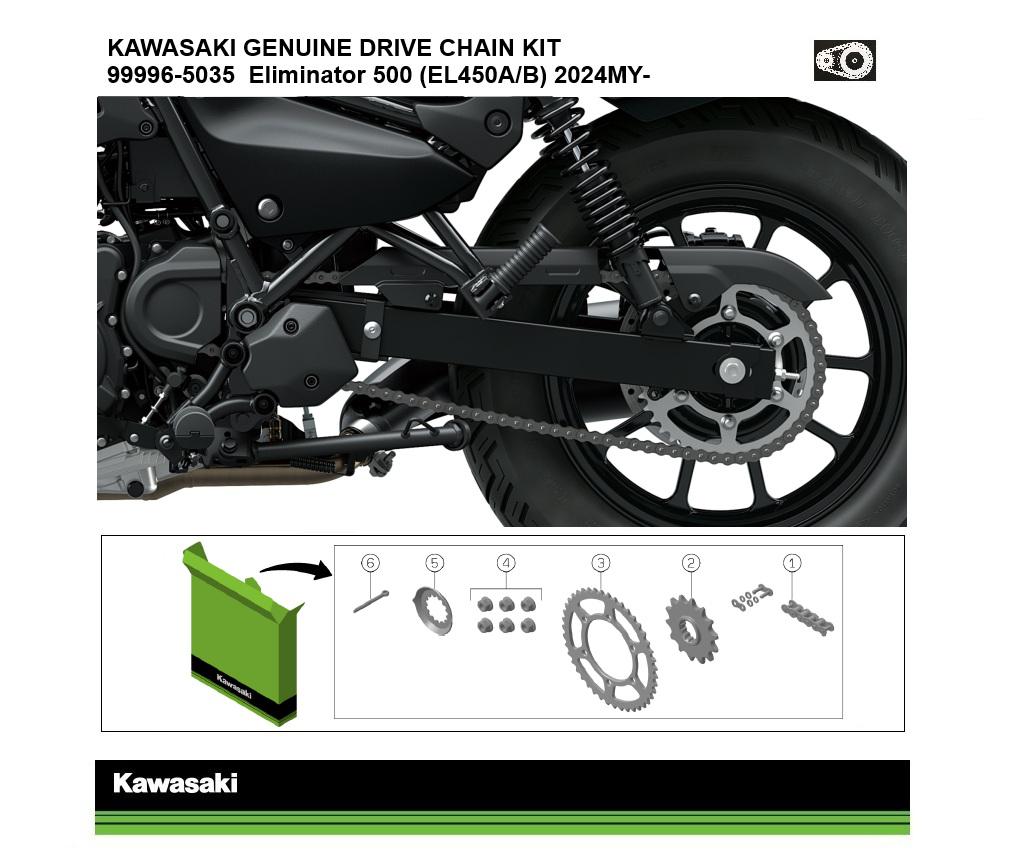Genuine Chain and Sprocket Kit - Image 3